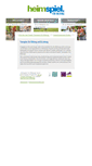 Mobile Screenshot of heimspiel.org
